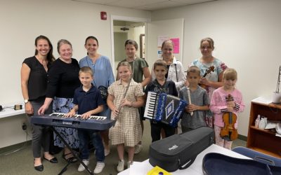 Ukrainian Youth Receive Donated Musical Instruments!